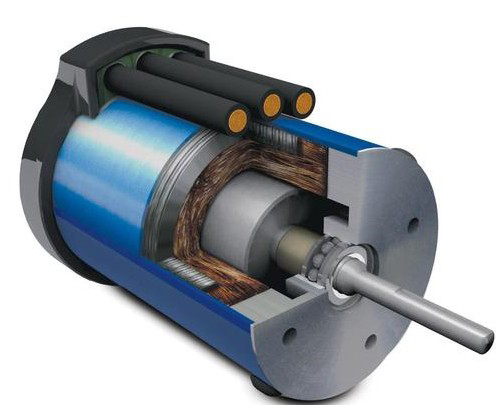 Brushed dc motor