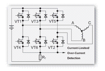 Electronic commutator drive circuit Electronic commutator drive circuit